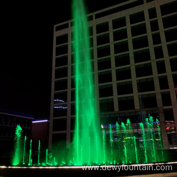 Music Dancing Fountain Design for Outdoor Pool Project